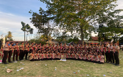 Kejuaraan MAN 1 Palas Pada Lomba Hari Pramuka Ke-62 Kwarcab Palas