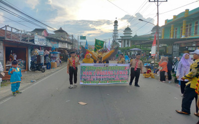 Karnaval Kebudayaan MAN 1 Padang Lawas HUT RI Ke-78