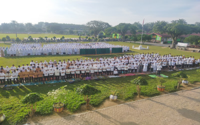 MAN 1 Padang Lawas Laksanakan Sholat Tasbih Sekaligus Zikir Bersama Dalam Rangka Peringatan Tahun Baru Islam